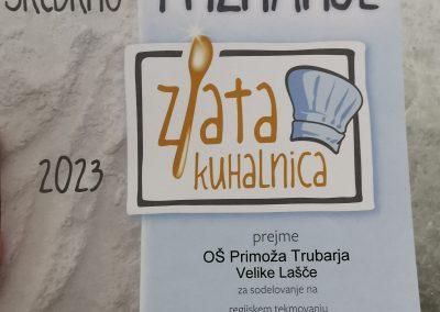 Regijsko tekmovanje - Zlata kuhalnica